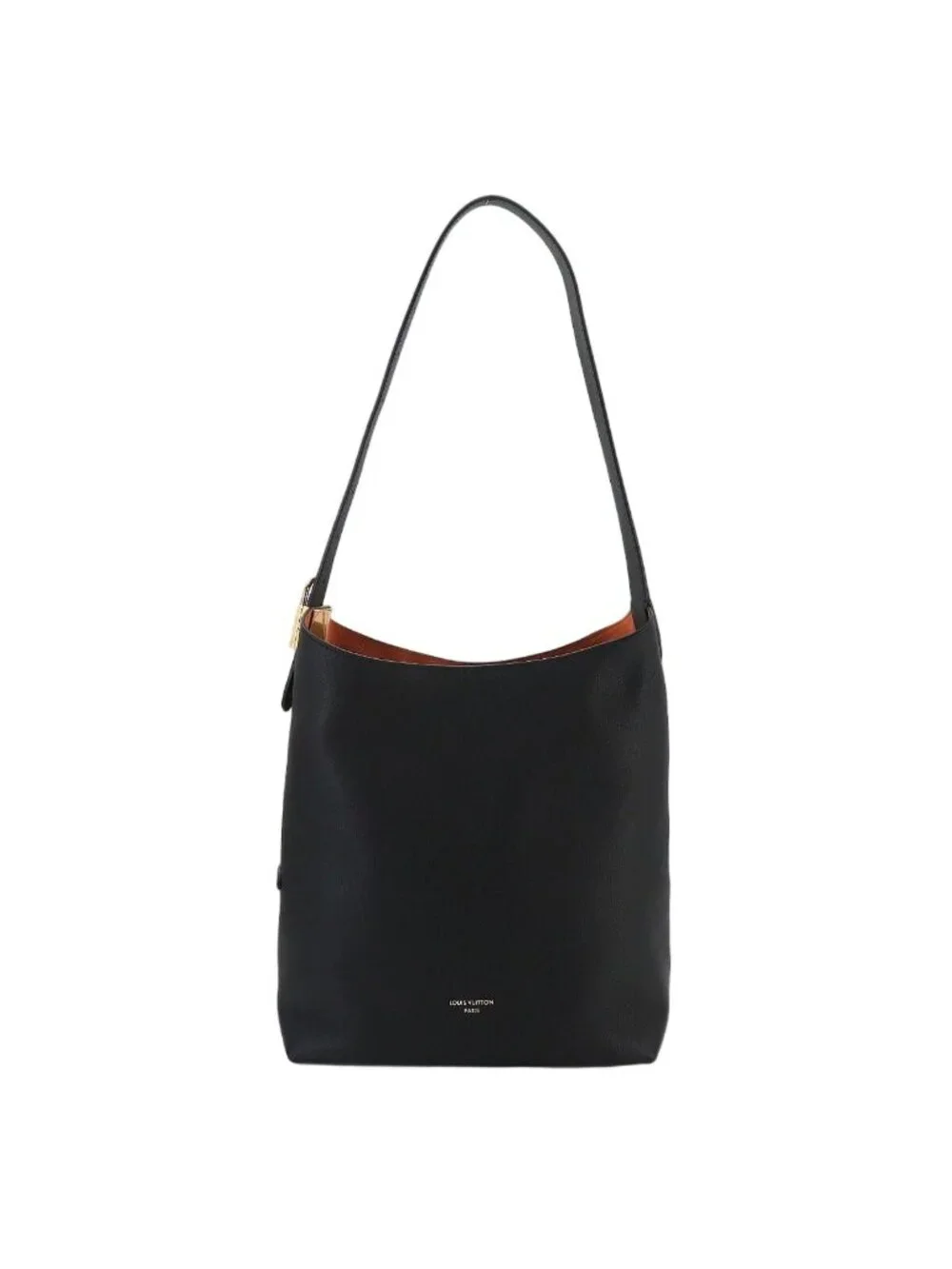 Louis Vuitton Lowkey Hobo MM Shoulder Bag Leather Noir